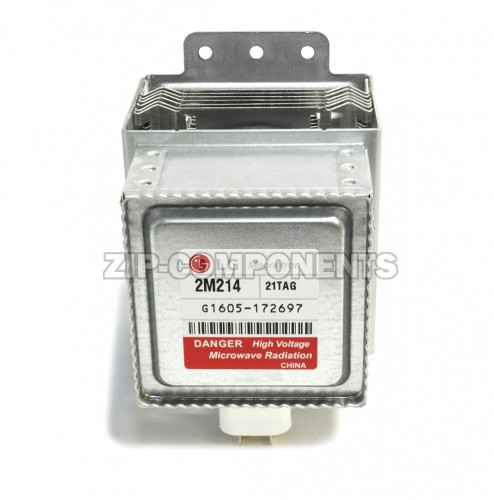 Магнетрон LG 2M214-21 900W 6 пластин 6 отверстий разъем параллельно