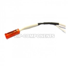 Световой индикатор 220V красный D=6мм с проводами Lavazza EL3100 EL3200 10088058