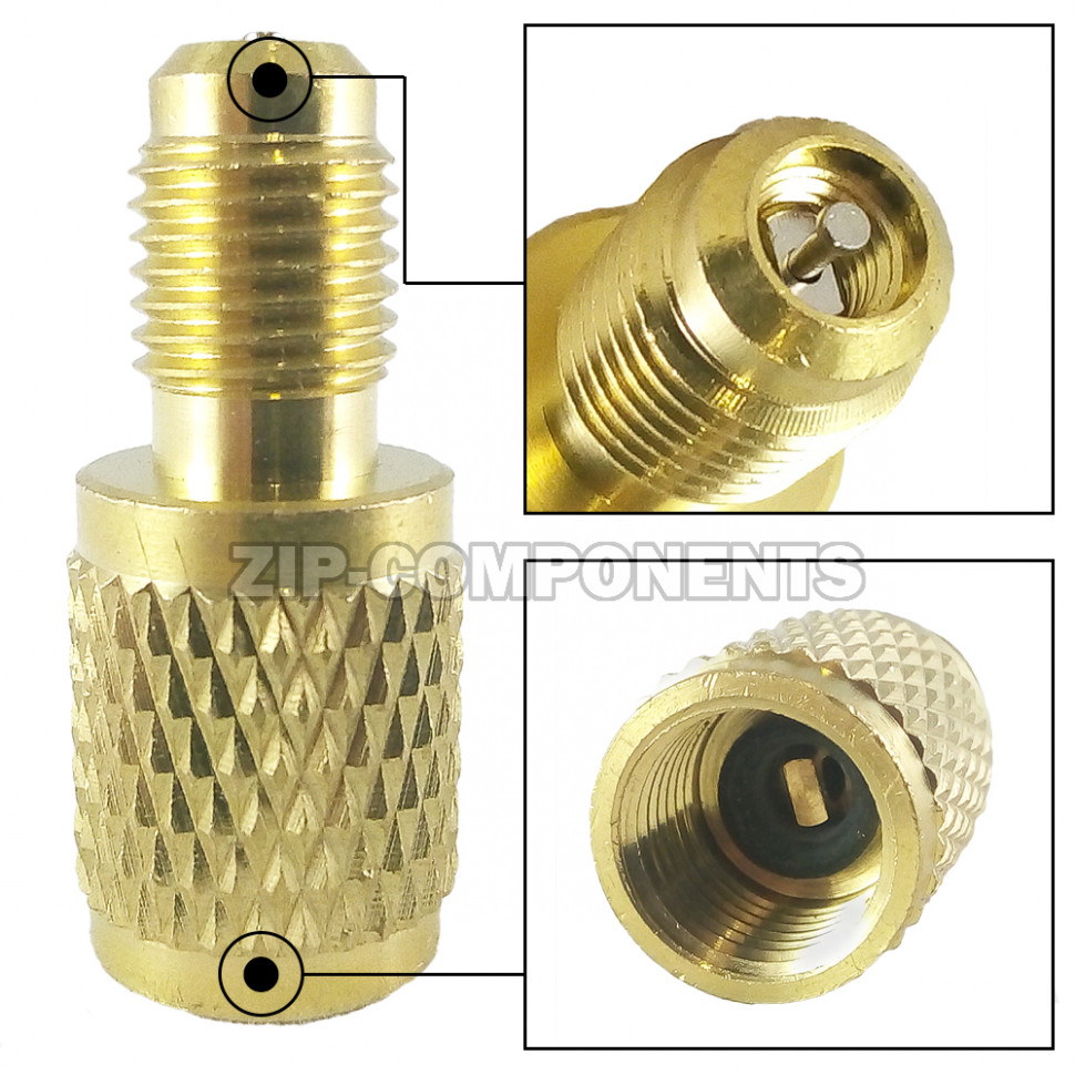 Клапан AD - 89 1/4 M (наружняя) х 1/2 F (внутренняя)